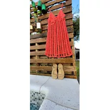 Vestido Tejido A Crochet