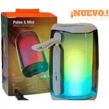 Bocina Con Luz Bluetooth Speaker Pulse Mini 5.¡impermeable.!