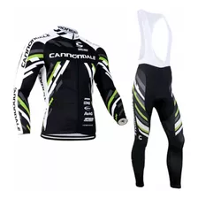 Conjunto Tricota Ciclismo Cannondale Alctiva Coolmax Talla S