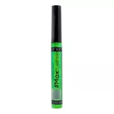 Delineador Líquido Para Ojos Max Eyeliner Kj Original Color 34 Glitter Verde Iridiscente