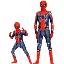 Disfraz De Spiderman Con Máscara Para Niños, Adultos