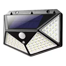 Luminária Solar Sensor De Movimento Luz Led Noturna H30