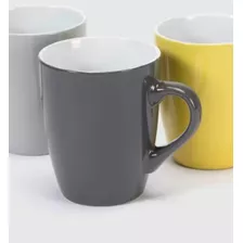 Set 4 Mugs De Cerámica Colores