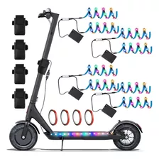 4 Set Electric Scooter Strip Lights Battery Powered Led Colo