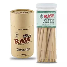 Tubo Y/o Papel Para Armar Paquete De 50 Conos Raw Tamaño Kin