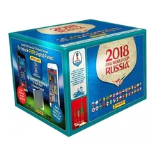 Caja Italiana Mundial Rusia 2018 Doble Codigo Barras Panini