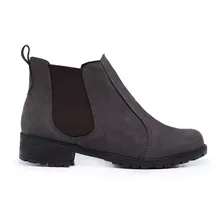 Bota Botina Feminina Inverno Linda Moça Camurça