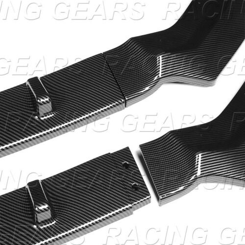 Fit 2017-2020 Audi A3 S3 Sport Carbon Style Front Bumper Mmi Foto 4