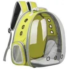 Mochila Astronaut Para Mascotas Con Vista Panorámica Para Perros Y Gatos, Color Amarillo