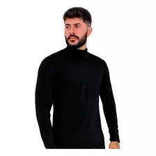 Camiseta Camisa Gola Alta Segunda Pele Uv Masculina Blusa