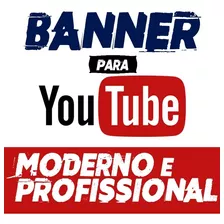 Criar Banner Youtube Redes Sociais Feito Na Hora