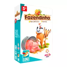 Fazendinha - Jogo Cartas Para Crianças - Adoleta Jogos