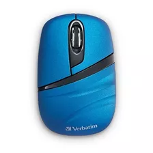 Mouse Mini Travel Verbatim Wireless Commuter Series Color Azul