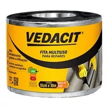 Fita Asfáltica Multiuso 10cm 1,0mmx10m Vedacit