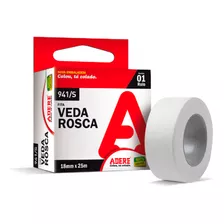 Fita Veda Rosca 941s Adere 18x25m Branco 