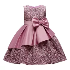 Hermoso Vestido Princesa Niña Fiesta Bautizo Navidad T 2-12 