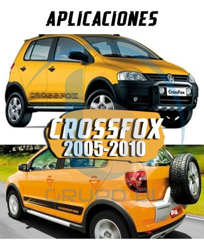Tirn De Enganche Volkswagen Crossfox 2005-2010 Negro Foto 2