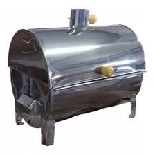 Churrasqueira Para Barco Mini Bafinho Aço Inoxidável - Eliza Cor Inox