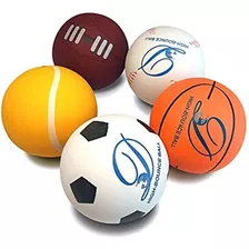 Bouncy Balls For Kids Adults Premium Rubber Balls Yoga Ther