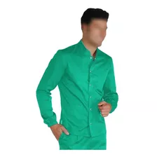 Chaqueta Mao Manga Larga Medico Hospital Farmacia T. Xxxl