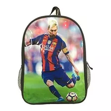 Barcelona Messi #10 Soccer Backpack School Bag Gift For Mess