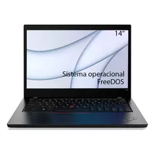 Notebook Lenovo Thinkpad L14 14'' Fhd I5-1135g7 256gb Ssd 8gb Free Dos Preto - 20x2006pbo