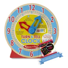 Reloj Turn & Tell + 1 Scratch Art MiniPad Bundle (42840...