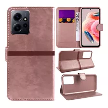 Capinha Capa Carteira Flip Para Xiaomi Note 12 4g Tela 6.67 