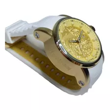 Relógio Masculino De Pulso Pulseira Silicone Aprova D' Água