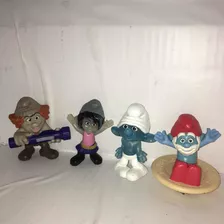 Lote Bonecos Smurfs Miniatura Mc Donald (usado) M05