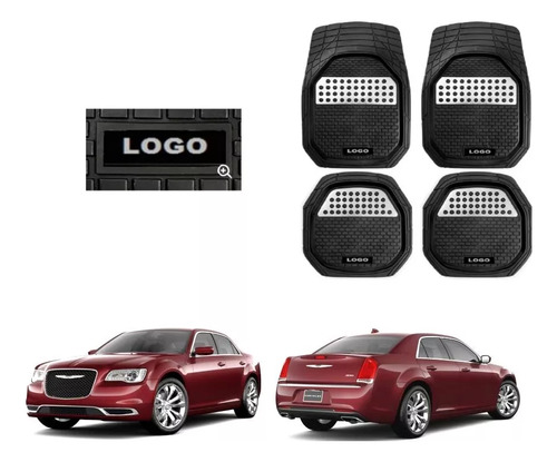 Foto de Tapetes 4pz Bandeja 3d Logo Chrysler 300 2015 - 2021 2022