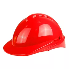 Casco De Trabajo Libus Milenium + Arnés Plástico Rojo