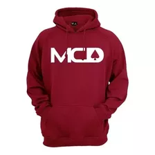 Blusa De Frio Com Capuz + Bolso Ótima Qualidade Mcd 