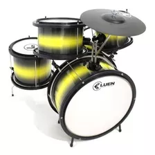 Bateria Acústica Infantil Pop Kids Varias Cores Complet Luen