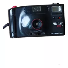 Antiga Câmera Fotográfica Vivitarps 7 - Electronic Flash - 