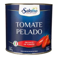 Tomate Italiano Pelati Lata 2,5kg P/ Pizza Macarrão Massas