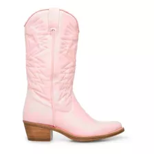 Steve Madden Botas Vaqueras Hayward En Piel Color Rosa Mujer