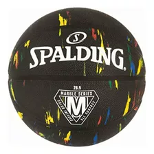 Spalding Marble Series Black Multicolor Baloncesto Para