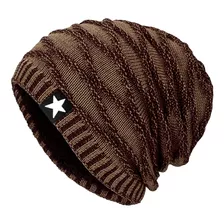 Gorro Invierno Tejidos Relieve Forro Polar