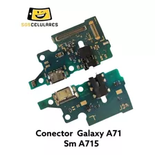 Placa Conector De Carga Sm Galaxy A71 A715 P2 Original 