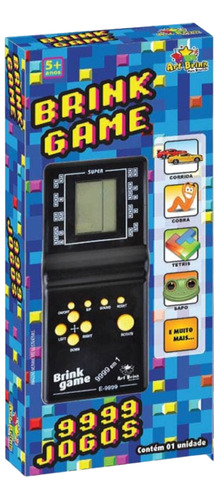 Mini Game Com 9999 Jogos Divertidos Retrô Kit 18 Consoles