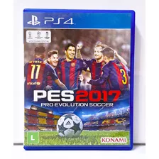 Jogo Pes 2017 Pro Evolution Soccer - Ps4 ( Seminovo )