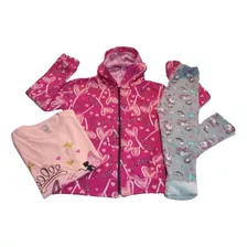 Campera Termica Soft-calza-camiseta Pack 3 Prendas Nena