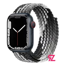  Correa Trenzada Para Apple Watch Velcro 38 40 41 42 45 Se +