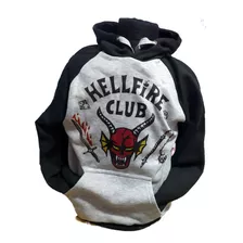 Buzo Raglan Friza Canguro De Hell Rire Club