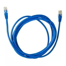 Kit 5 Cabo De Rede Cat6 3 Metros 3m Patch Cord Rj45 Lan