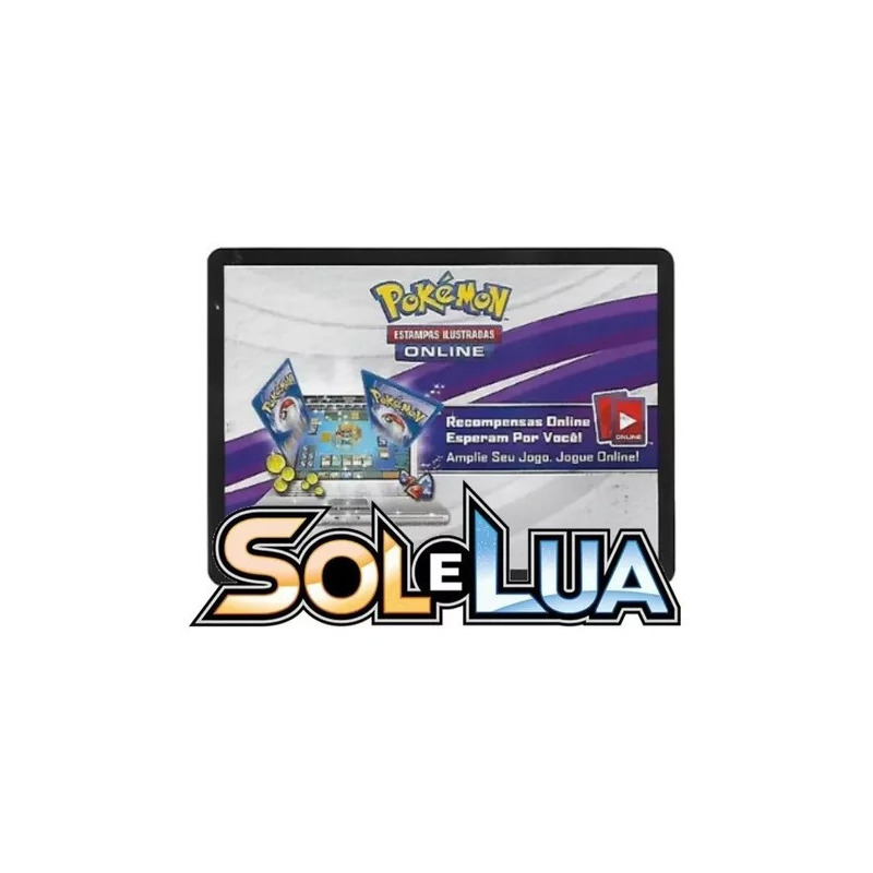 JOGO DE CARTAS POKÉMON SOL E LUA COPAG PACOTE 6 UNIDADES - GTIN