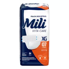 Kit Fralda Geriátrica Mili Vita Tam: Xg - 4 Pct 28 Und