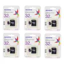 Pack C/6 Memoria Adata Micro Sd 32gb C/10