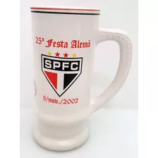 Caneca Chopp Futebol São Paulo Festa Alemã 2002 Schincariol